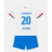 Günstige Barcelona Sergi Roberto #20 Babykleidung Auswärts Fussballtrikot Kinder 2023-24 Kurzarm (+ kurze hosen)